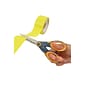 Westcott® Titanium Bonded® Non-Stick 7" Scissors, Pointed Tip, Gray/Yellow (14851)