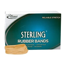 Alliance Sterling Multi-Purpose Rubber Bands, #64, 1 lb. Box, 425/Box (24645)