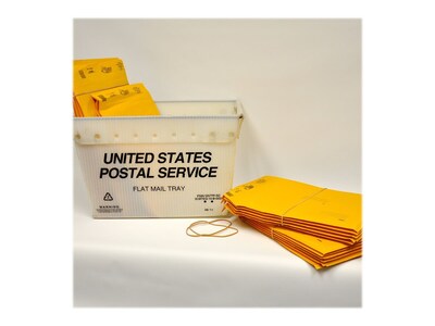 Alliance Rubber Sterling Multi-Purpose #64 Rubber Bands, 3.5 x 0.25, Natural Crepe, 425/Pack (2464