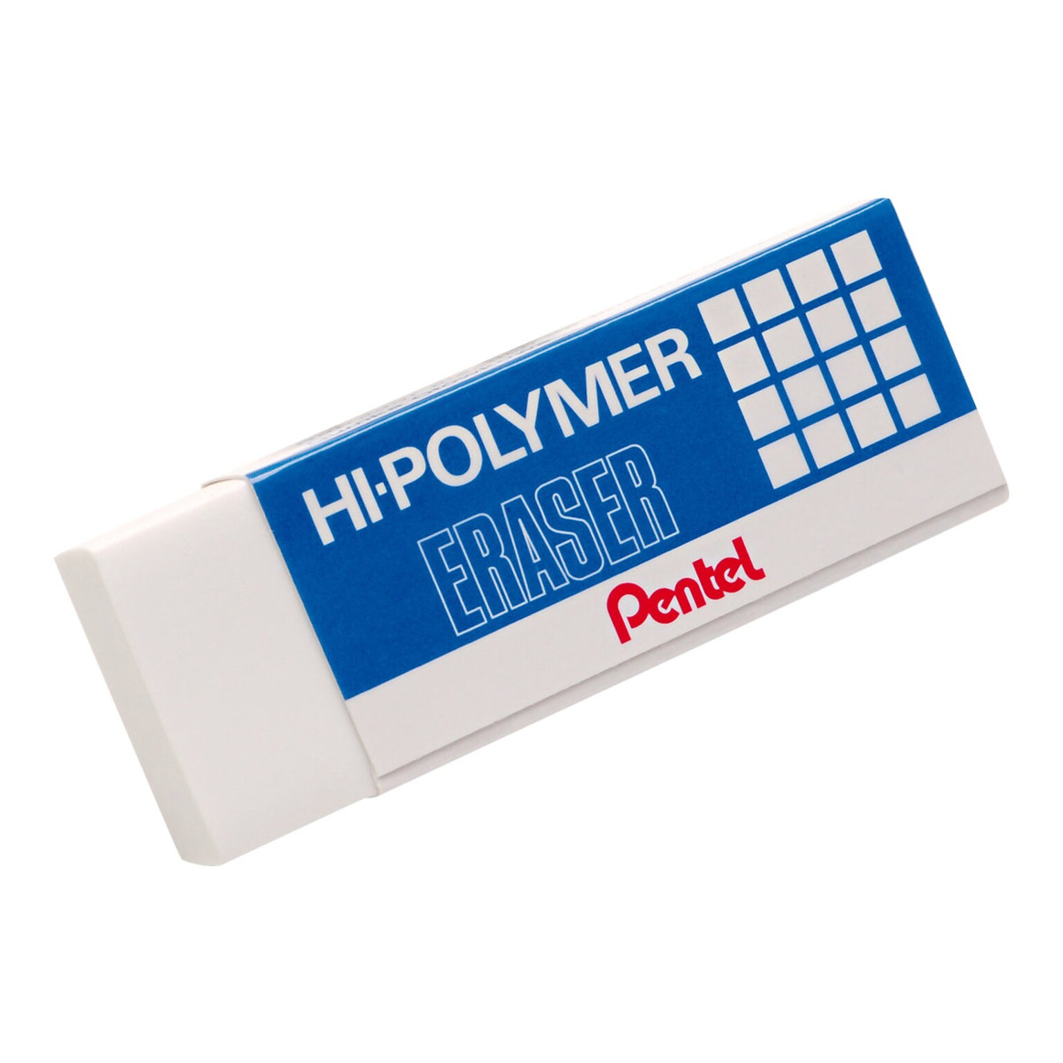 Pentel Hi-Polymer Eraser, White (ZEH10)