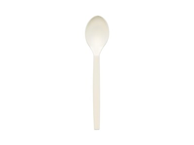 Eco-Products PSM Plant Starch Soup Spoon, White, 1000/Carton (EP-S003)