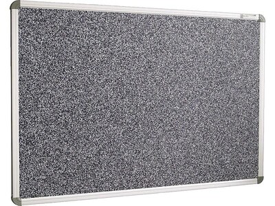 Best-Rite Rubber-Tak Bulletin Board, Euro Frame, 3H x 4W (12400)