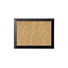 MasterVision Kamashi Cork Bulletin Board, Black Frame, 3 x 2 (SF0722581012)