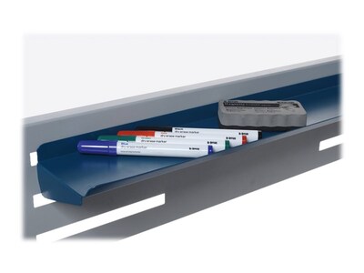 MasterVision Evolution Lacquered Steel Dry-Erase Whiteboard, Aluminum Frame, 4' x 3' (QR5203)