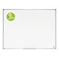 MasterVision Earth Platinum Steel Dry-Erase Whiteboard, Aluminum Frame, 3' x 2' (CR0620030)