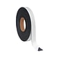 MasterVision Magnetic Self Adhesive Tape, 1"W x 600"L, Black (FM2021)