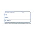 Adams 2-Part Carbonless Sales Orders, 7.19L x 3.34W, 50 Sets/Book (DC3705)