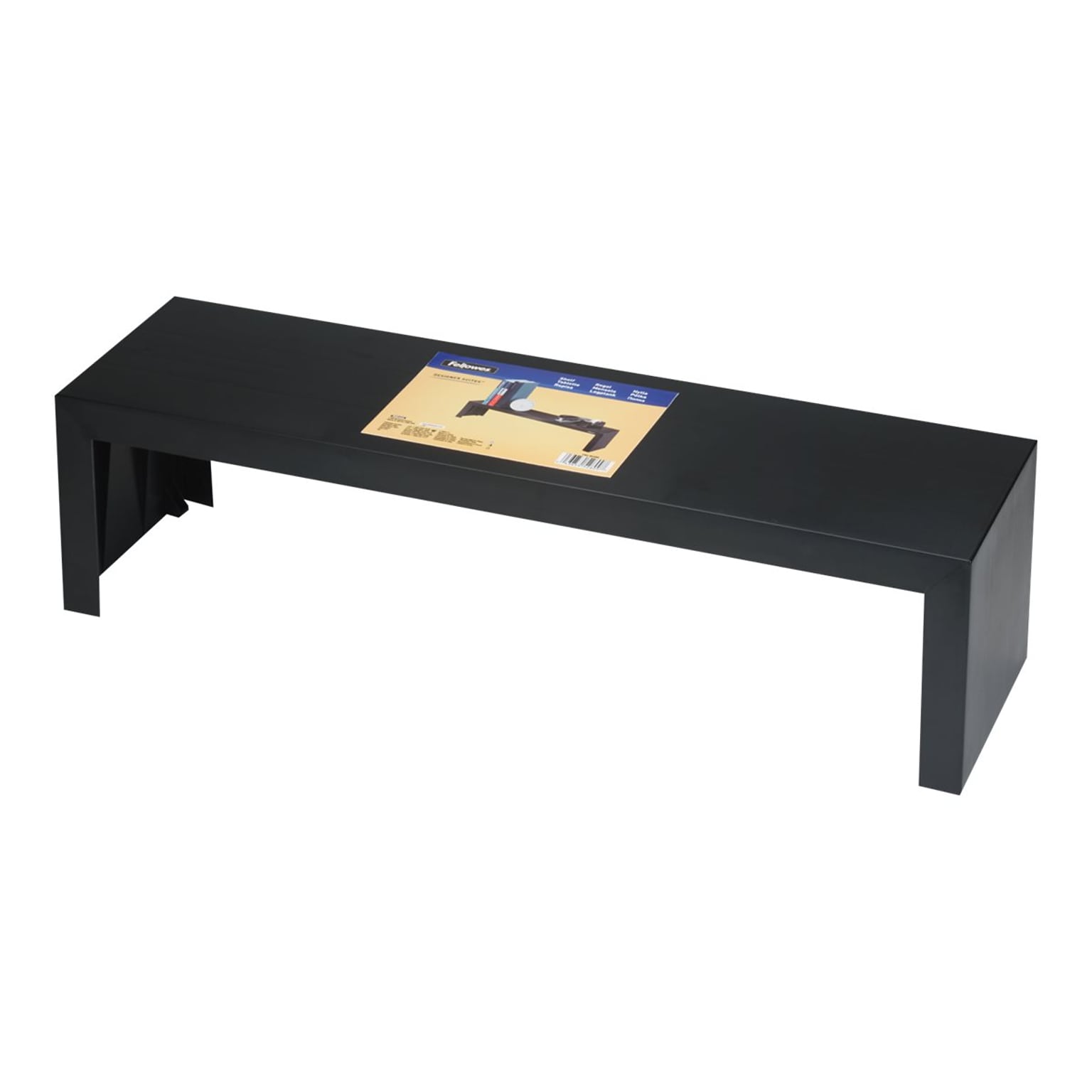 Fellowes Designer Suites Desk Shelf, Holds Up to 30 lbs., Black (8038801)