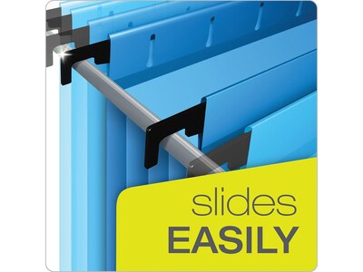 Pendaflex SureHook Reinforced Extra Capacity Hanging File Folders, Letter Size, Assorted Colors, 4/Pack (PFX 09213)