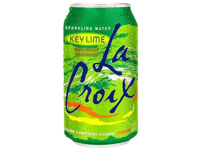 LaCroix Key Lime Sparkling Water, 12 Oz., 24/Carton (NAV40108)