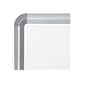Best-Rite Green-Rite Steel Dry-Erase Whiteboard, Aluminum Frame, 4' x 3' (E2H2PC)