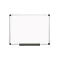 Bi-Office Maya Lacquered Steel Dry-Erase Whiteboard, Aluminum Frame, 4 x 3 (MA0507170)