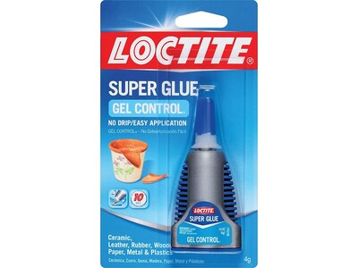 Loctite Super Glue Extra Time Control, Pack of 1, Clear 0.18 oz Bottle 