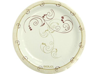 Solo Bare® Eco-Forward® Paper Plates, Multicolor, 1000/Carton (MP6-J8001)