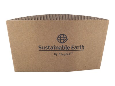 Sustainable Earth by Stes Paper Sleeves, Brown, 500/Pack (SEB40132-CC)