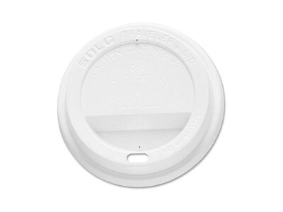 Solo Traveler Lids, White, 1000/Carton (TL31R2-0007)