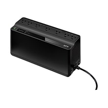 APC Back-UPS BE Series 600VA Desktop Battery Backup & Surge Protector w/ USB, 7 Outlets (BE600M1)