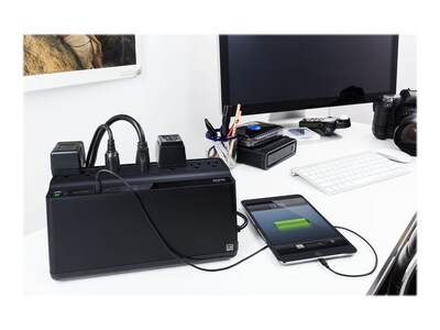 APC Back-UPS BE Series 600VA Desktop Battery Backup & Surge Protector w/ USB, 7 Outlets (BE600M1)