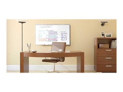 Ghent M2 Series Laminate Dry-Erase Whiteboard, Aluminum Frame, 5' x 4' (M2-45-4)