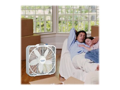 Lasko Weather-Shield Performance 22.5" 3 Speed Window Fan, White (3720)