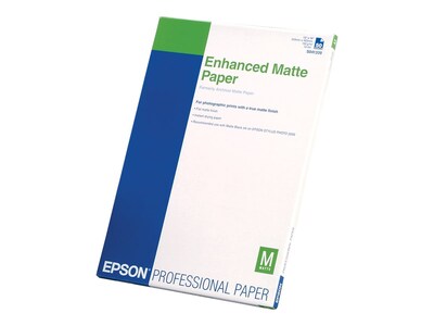 Epson Ultra Premium Matte Presentation Paper, 13 x 19, 50 Sheets/Pack (S041339)