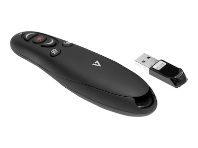 V7 Professional Presenter w/Laser Pointer (WP1000-24G-19NB)