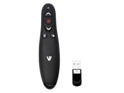 V7 Professional Presenter w/Laser Pointer (WP1000-24G-19NB)