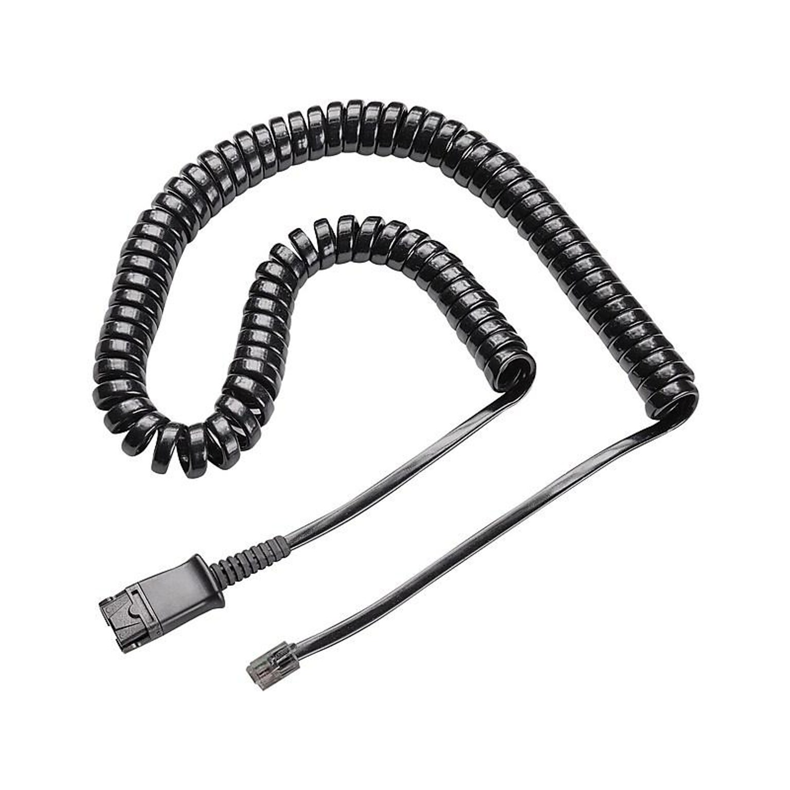 Plantronics U10P Headset Cable, Black (784Q5AA)