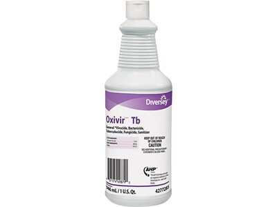 Oxivir Tb Cleaner Disinfectant, 32 Oz., 12/Carton (4277285)