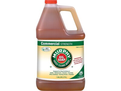 Murphy Oil Soap Floor Cleaner, Traditional, 128 Oz., 4/Carton (01103)