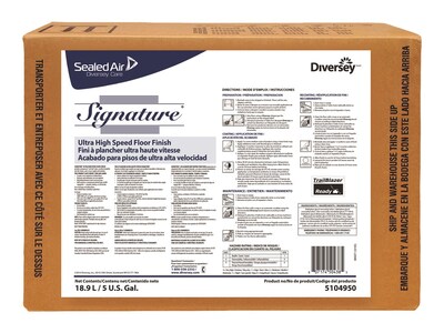 Diversey Signature Finish, Ammonia, 640 Oz. (5104950)