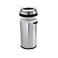 simplehuman Indoor Trash Can with Lid, Brushed Stainless Steel, 16 Gal. (CW1407)