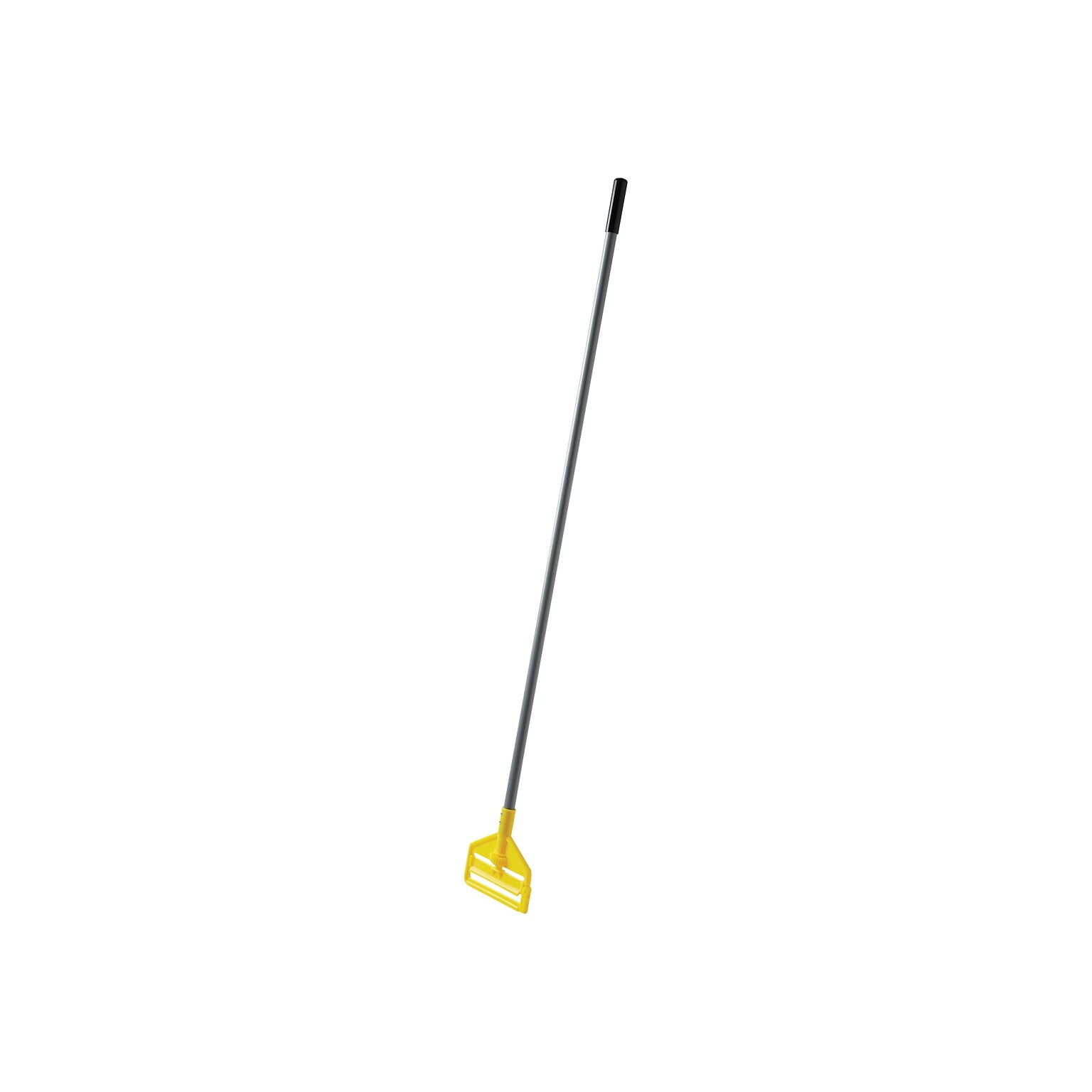 Rubbermaid Invader 60 Fiberglass Wet Mop Handle, Gray/Yellow (FGH14600GY00)