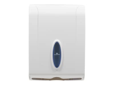 Georgia-Pacific Plastic C-Fold/Multifold Paper Towel Dispenser, White (56630/01)