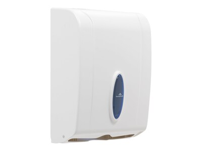 Georgia-Pacific Plastic C-Fold/Multifold Paper Towel Dispenser, White (56630/01)