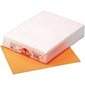 Pacon Kaleidoscope Colored Paper, 24 lbs., 8.5 x 11, Hyper Orange, 500 Sheets/Ream (PAC102218)