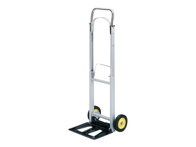 Safco Hide-Away Collapsible Hand Truck, 250 lbs., Gray/Black (4061)