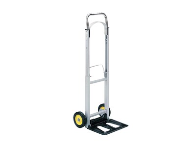 Safco Hide-Away Collapsible Hand Truck, 250 lbs., Gray/Black (4061)