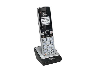 AT&T Cordless Telephone, Silver/Black (TL86003)