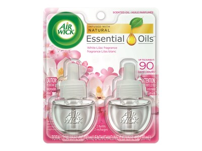 Air Wick Scented Oil, White Lilac, 2/Pack (6233880095)