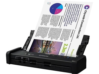 Epson ES-200 Duplex Mobile Color Document Scanner with Auto Document Feeder