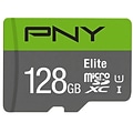PNY Elite P-SDU128U185EL-GE 128GB Flash Memory, microSDXC