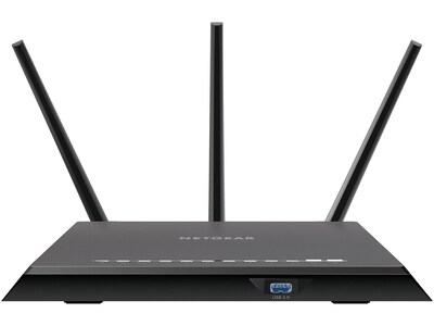 NETGEAR Nighthawk R7000-100NAS Dual Band Wireless and Ethernet Router, Black