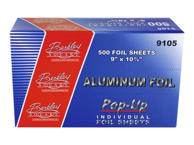 Berkley Square Pop-Up Foil, 500 Sheets/Pack, 6 Packs/Carton (1379000)
