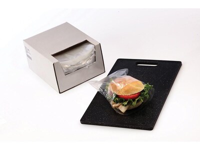 7W x 7L Flip Top Sandwich Bag, 0.8 Mil, 2000/Carton (6680)
