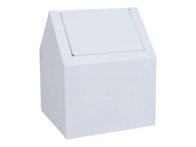 Impact Sanifloor Enamel Sanitary Disposal Unit, White, Each (25123300)