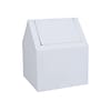 Impact Sanifloor Enamel Sanitary Disposal Unit, White, Each (25123300)