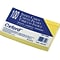 Oxford Ruled 3 x 5 Index Cards, Lined, Canary, 100/Pack (OXF 7321 CAN)