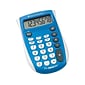 Texas Instruments TI-503SV 8-Digit Pocket Calculator, Blue