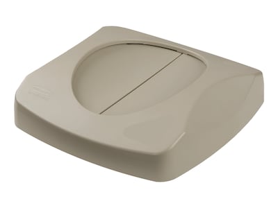 Rubbermaid Untouchable Indoor Lid, Beige Polystyrene, 23 Gal. (FG268988BEIG)